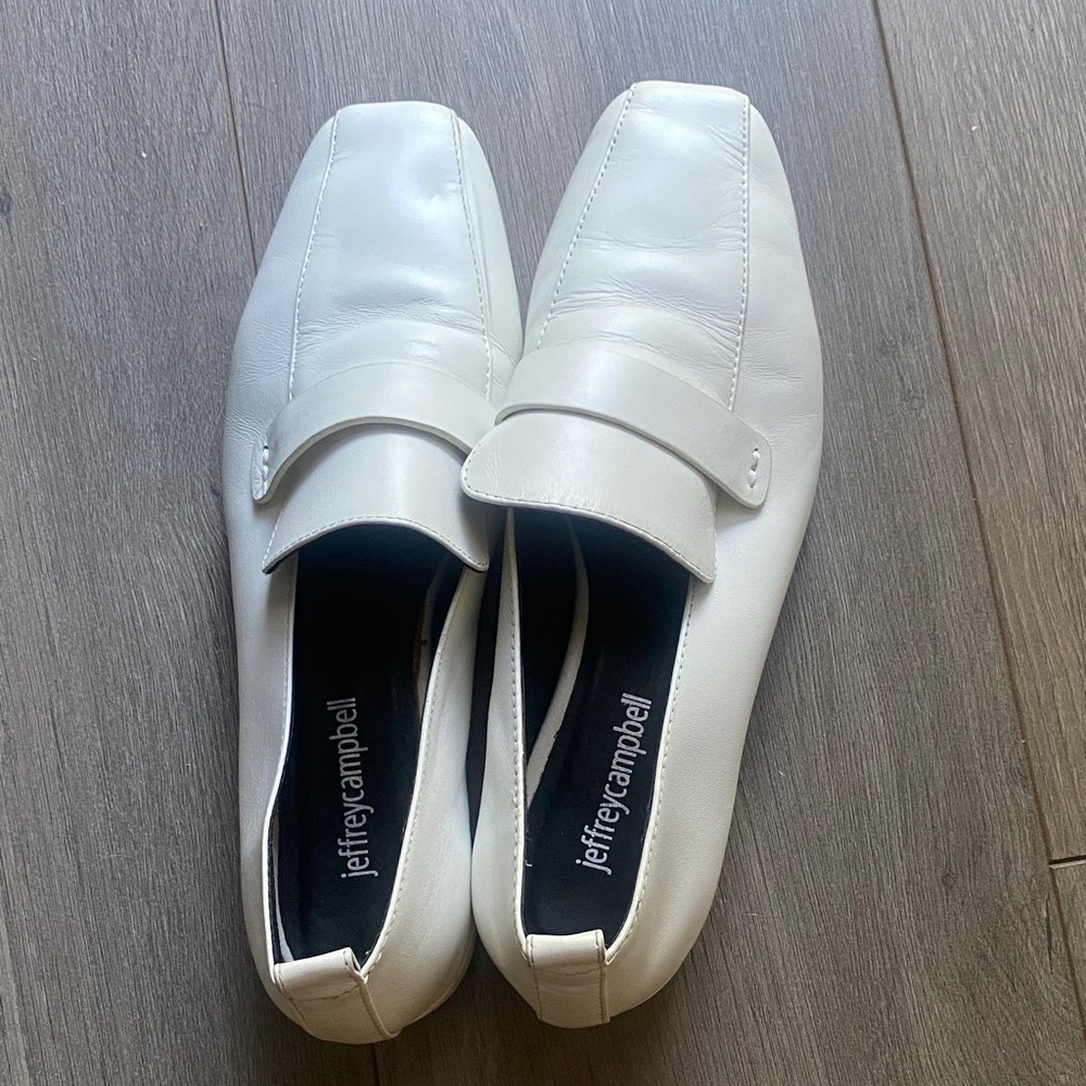 Jeffrey Campbell Classic White Men's Loafers